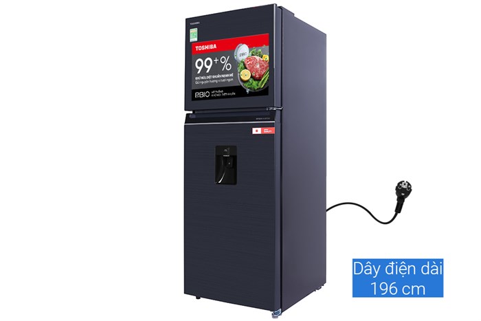 Tủ Lạnh Toshiba Inverter 311 Lít GR-RT395WE-PMV(06)-MG